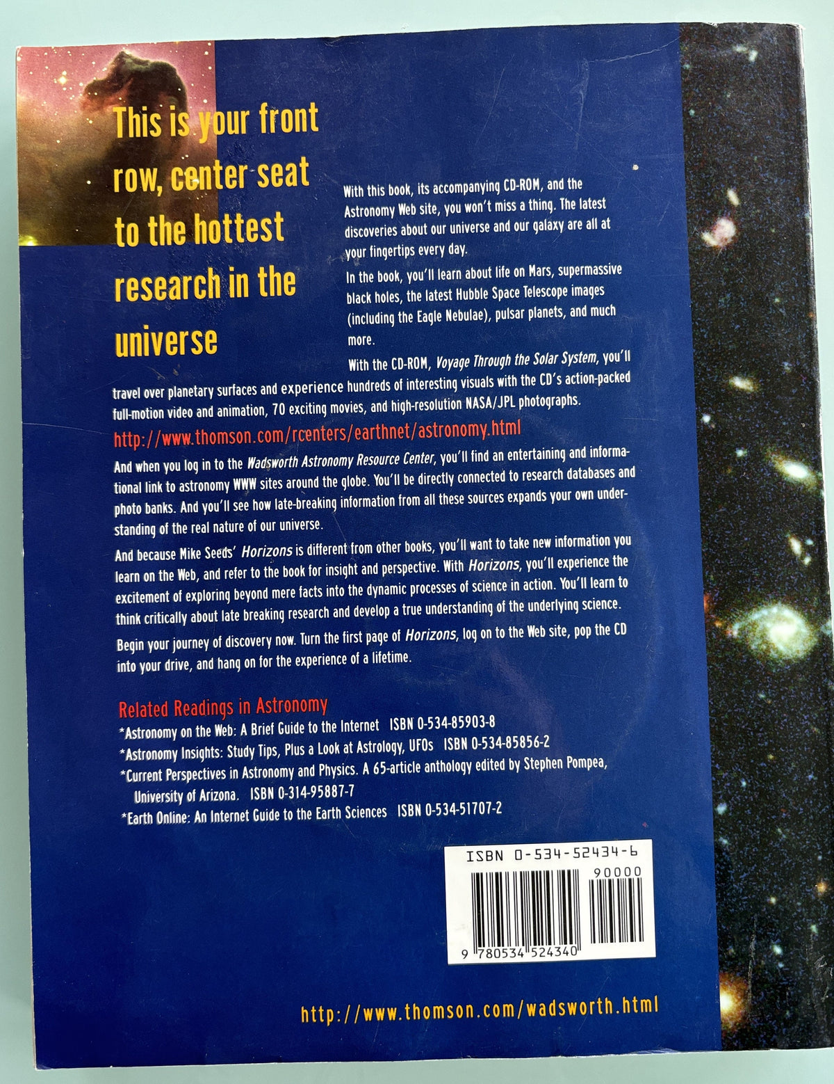 Horizons - Exploring the Universe - Michael Seeds - 1998