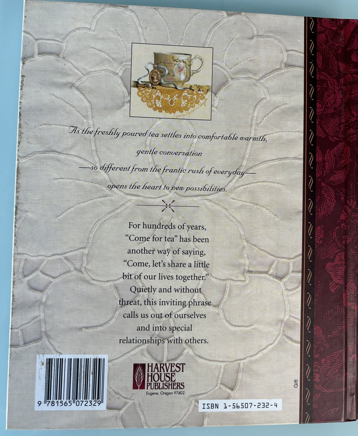 If Teacups Could Talk Book by Emilie Barnes – 1994 Hardcover Sharing Kindness