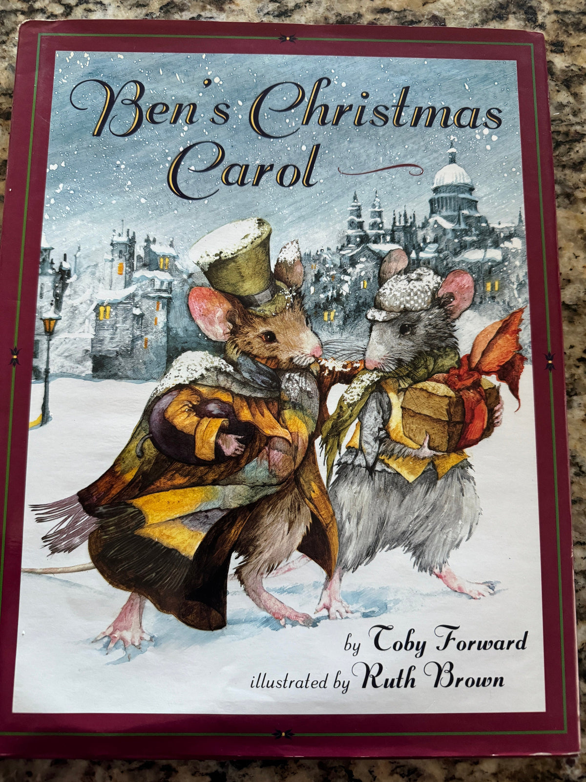 BEN'S CHRISTMAS Carol TOBY Forward Published by Dutton Books for Young Readers (1996)