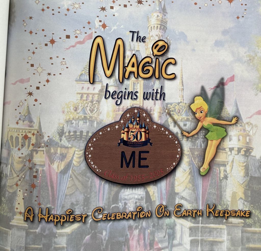 The Magic begins with ME - Disney Land's 50th Anniversay Keepsake