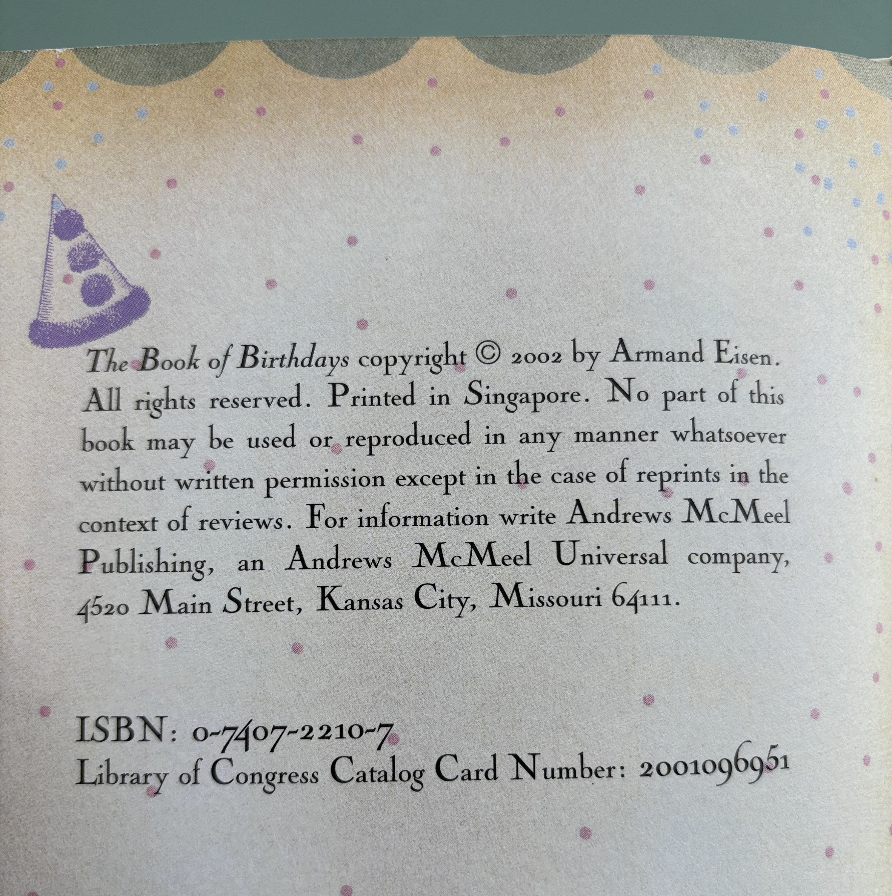 The Book of Birthdays