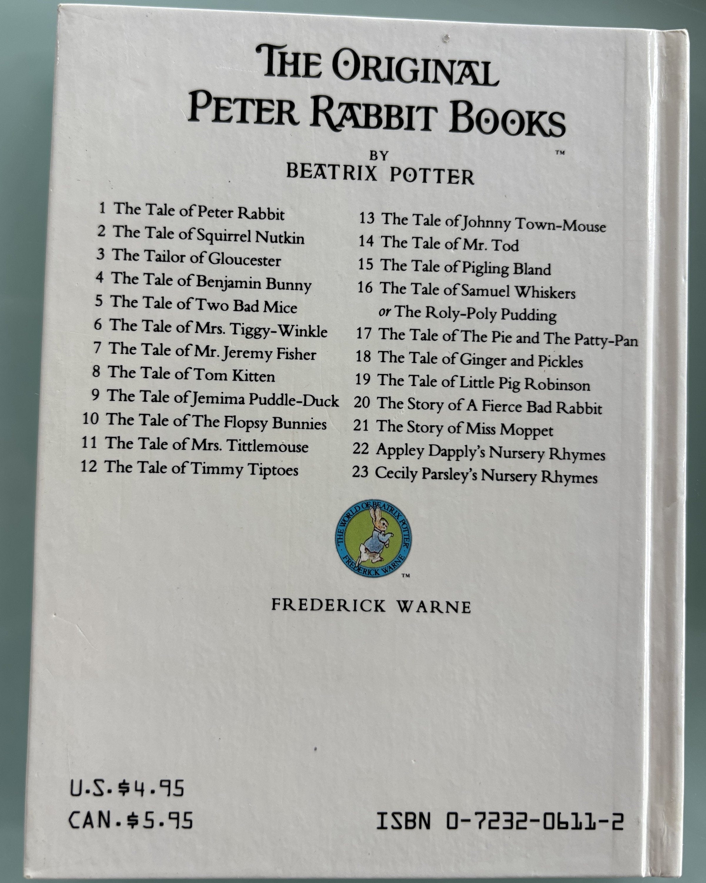 Beatrix Potter - Three book Package - Peter Rabbit Series (9,20,23)