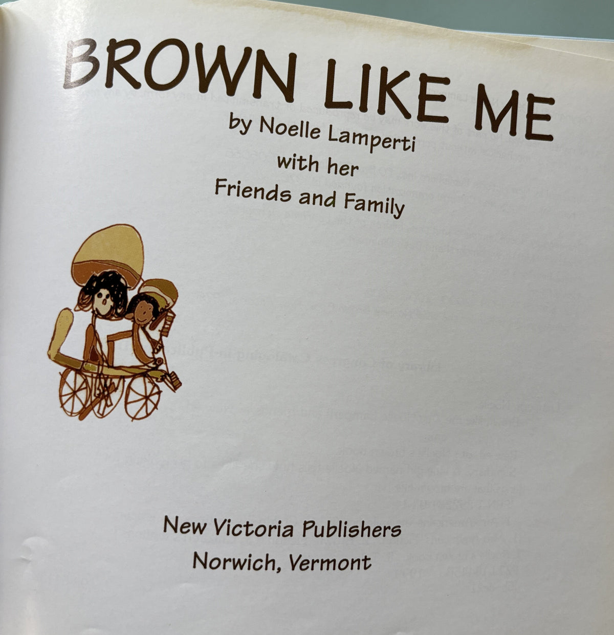 Brown Like Me by Noelle Lamperti