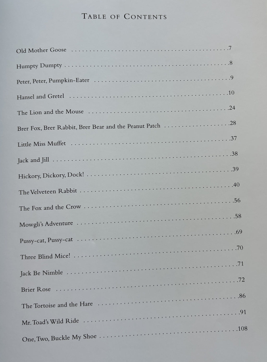 Classic Children's Storybook Collection by Don Daily