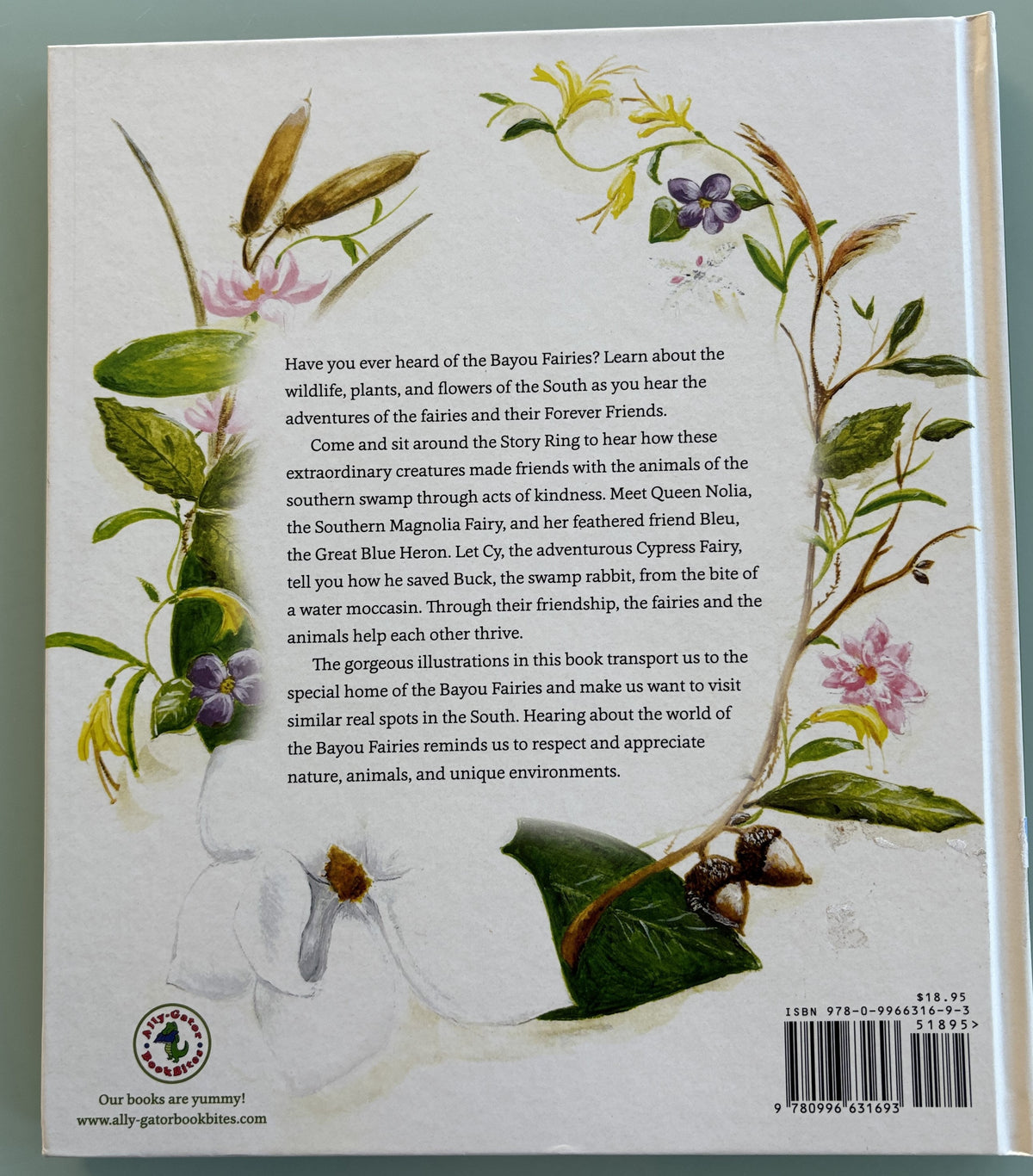 The Bayou Fairies (Signed copy) by Cher Levis Hunt