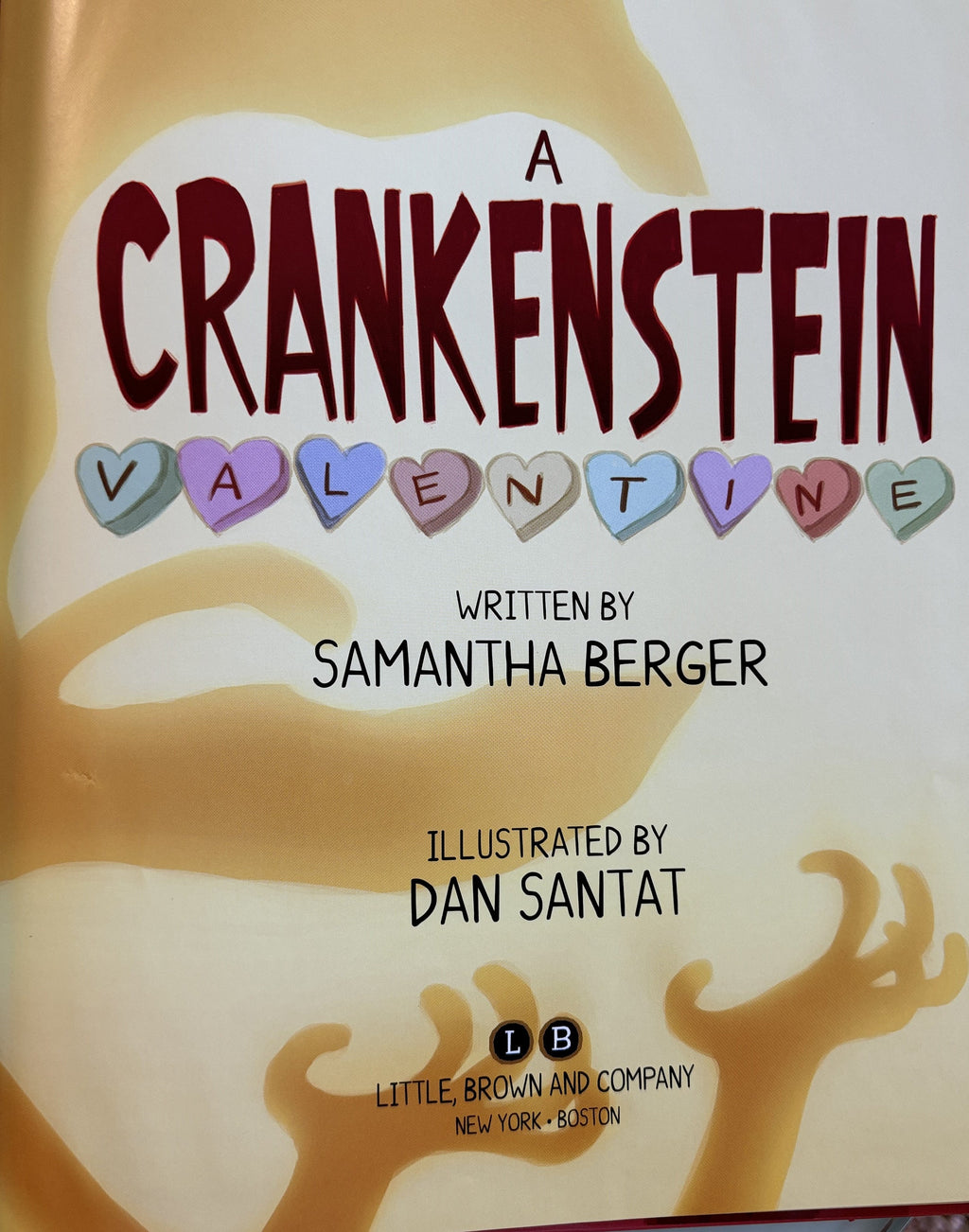 A Crakenstein Valentine - First Edition Valentine Book
