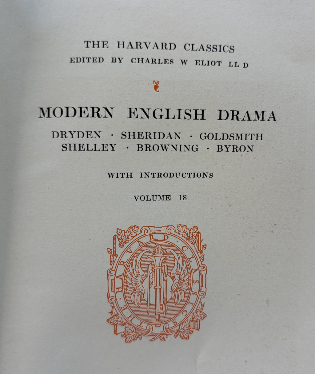 Modern English Drama - The Harvard Classics