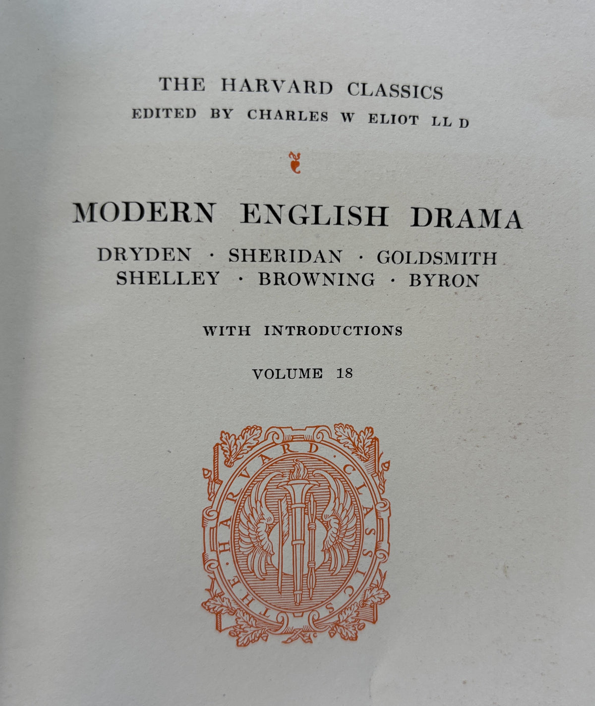 Modern English Drama - The Harvard Classics