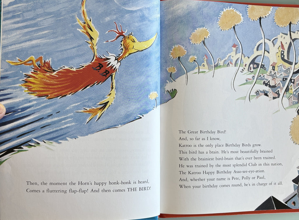 Happy Birthday To You! - Dr Seuss  renew copyright 1987