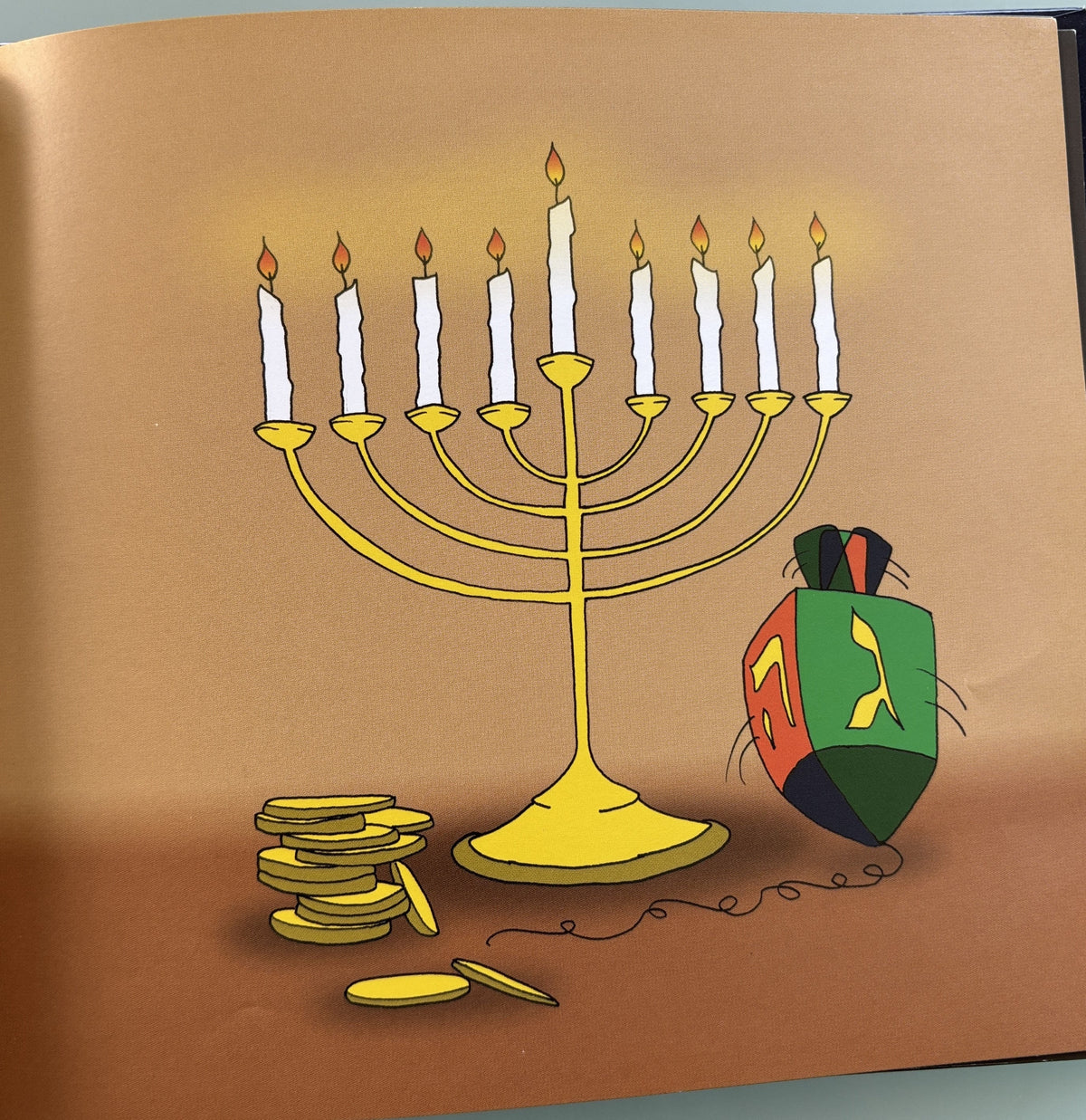 Menorah in the Night Sky - A Miracle of Chanukah -2002