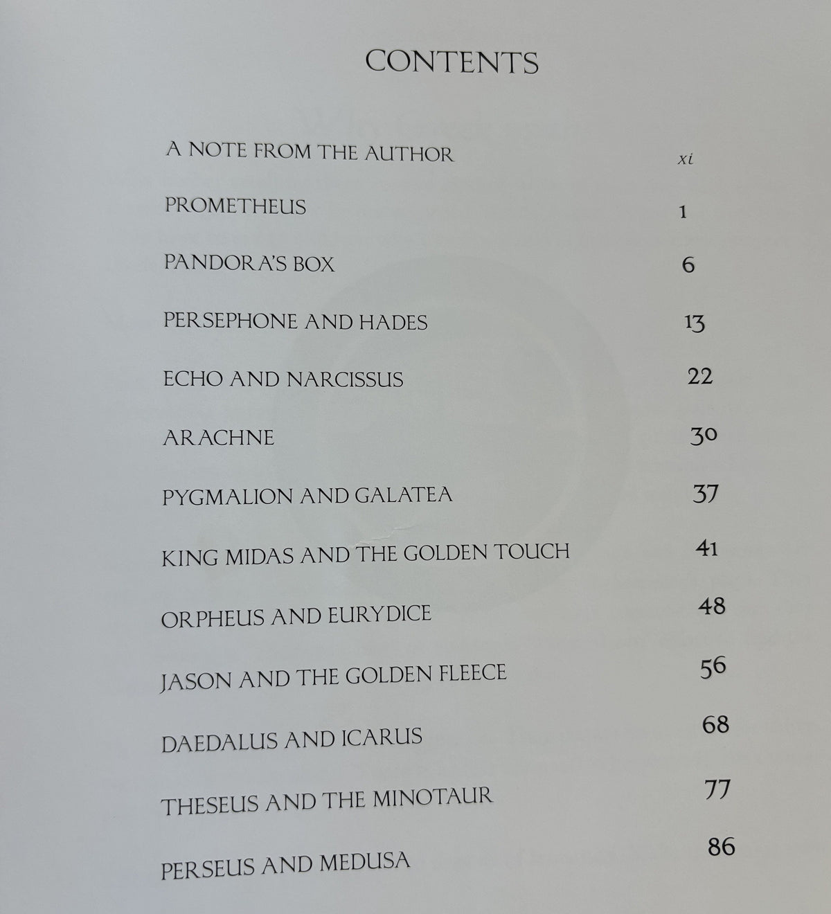 The McElderry Book of Greek Myths