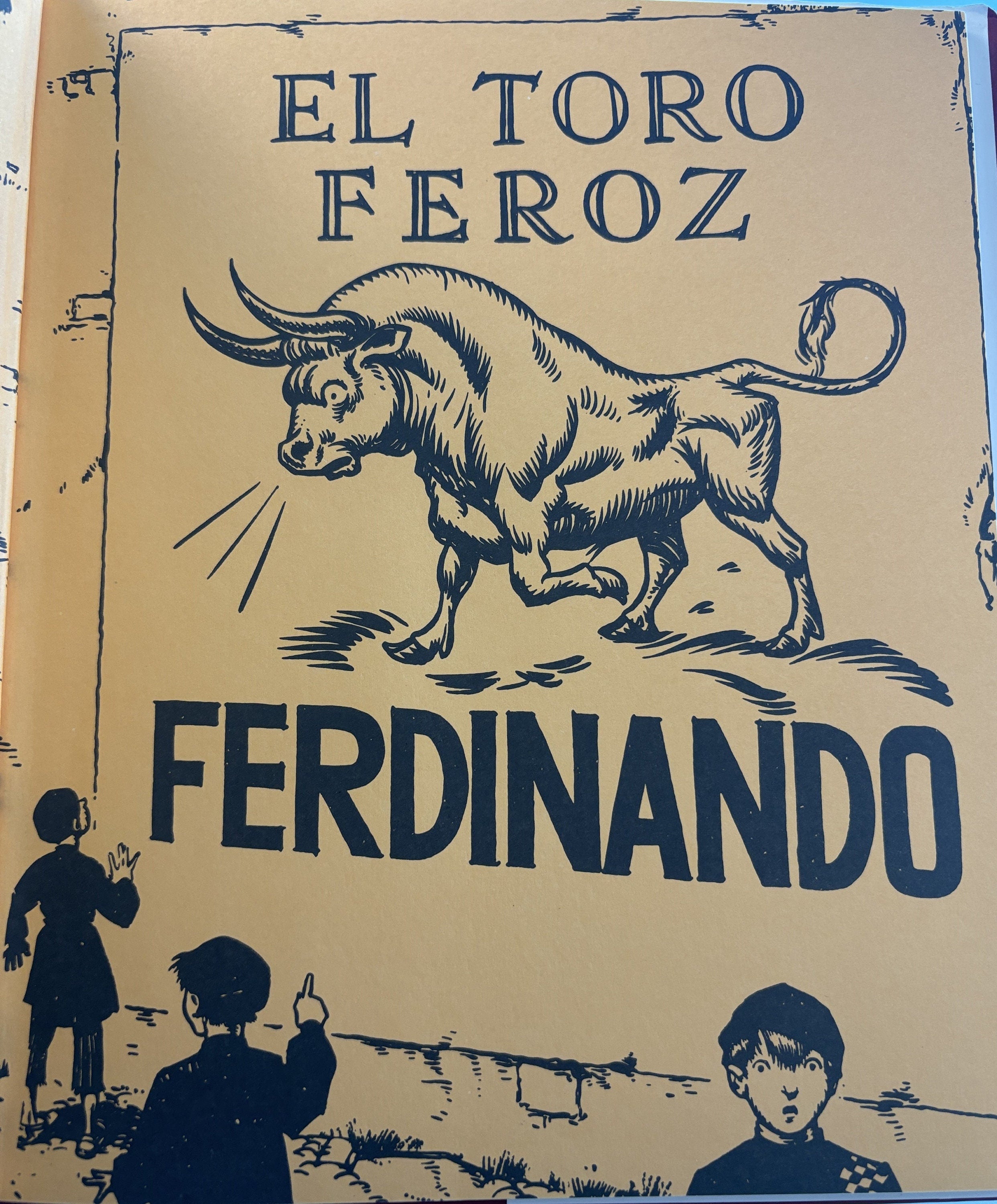 The Story of Ferdinand - by Munro Leaf  c 1964 HAND PICKED