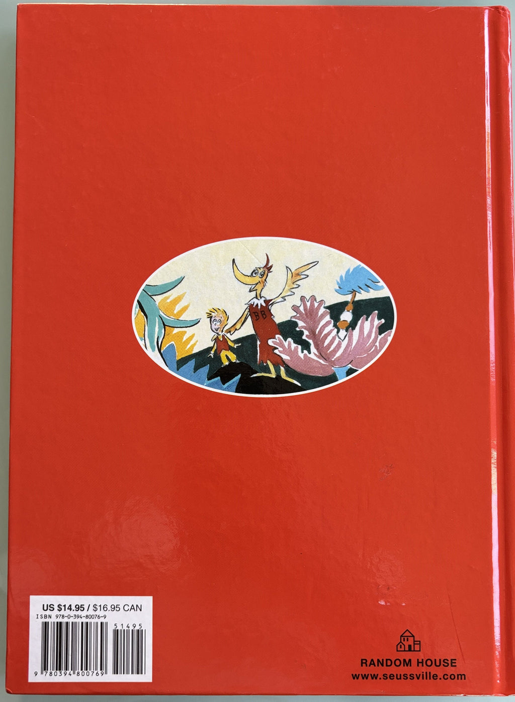 Happy Birthday To You! - Dr Seuss  renew copyright 1987