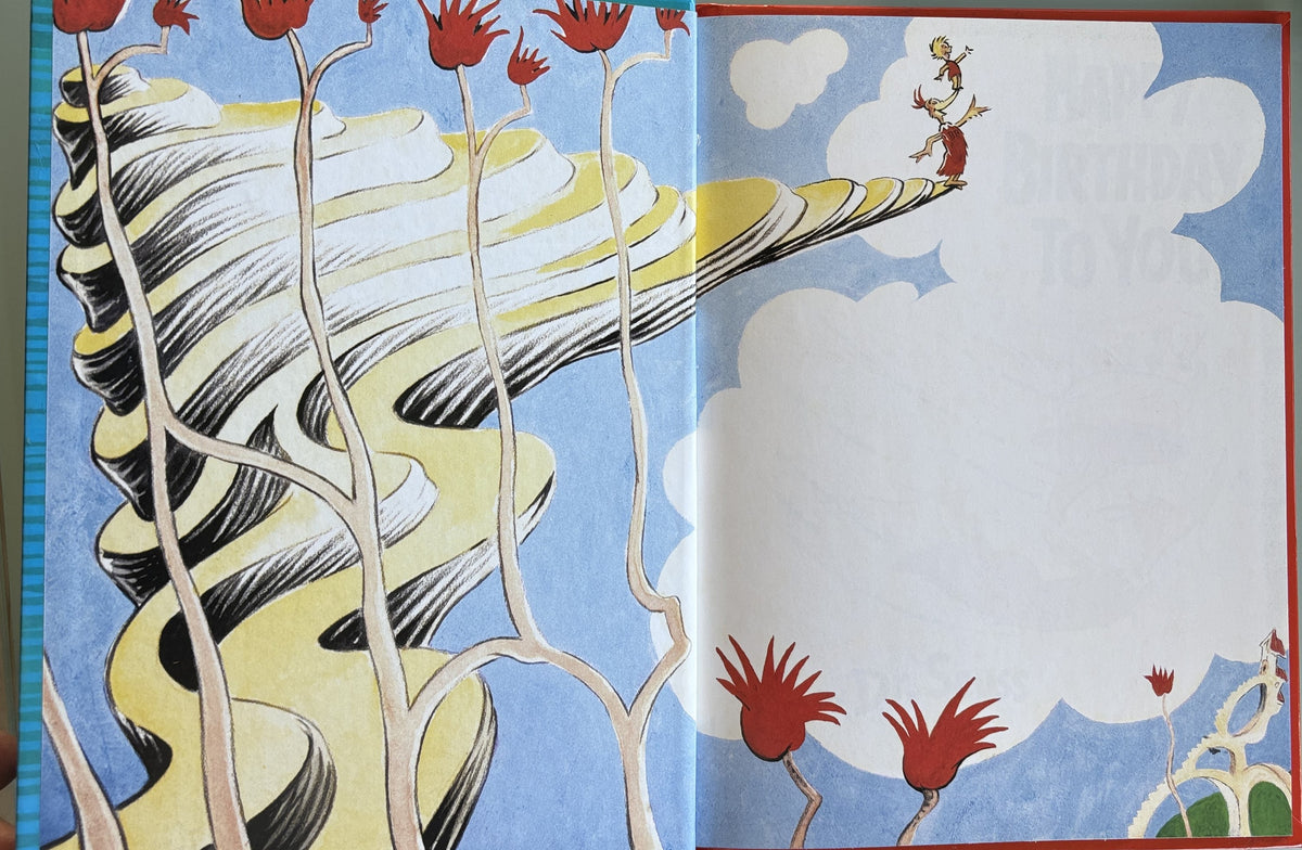 Happy Birthday To You! - Dr Seuss  renew copyright 1987