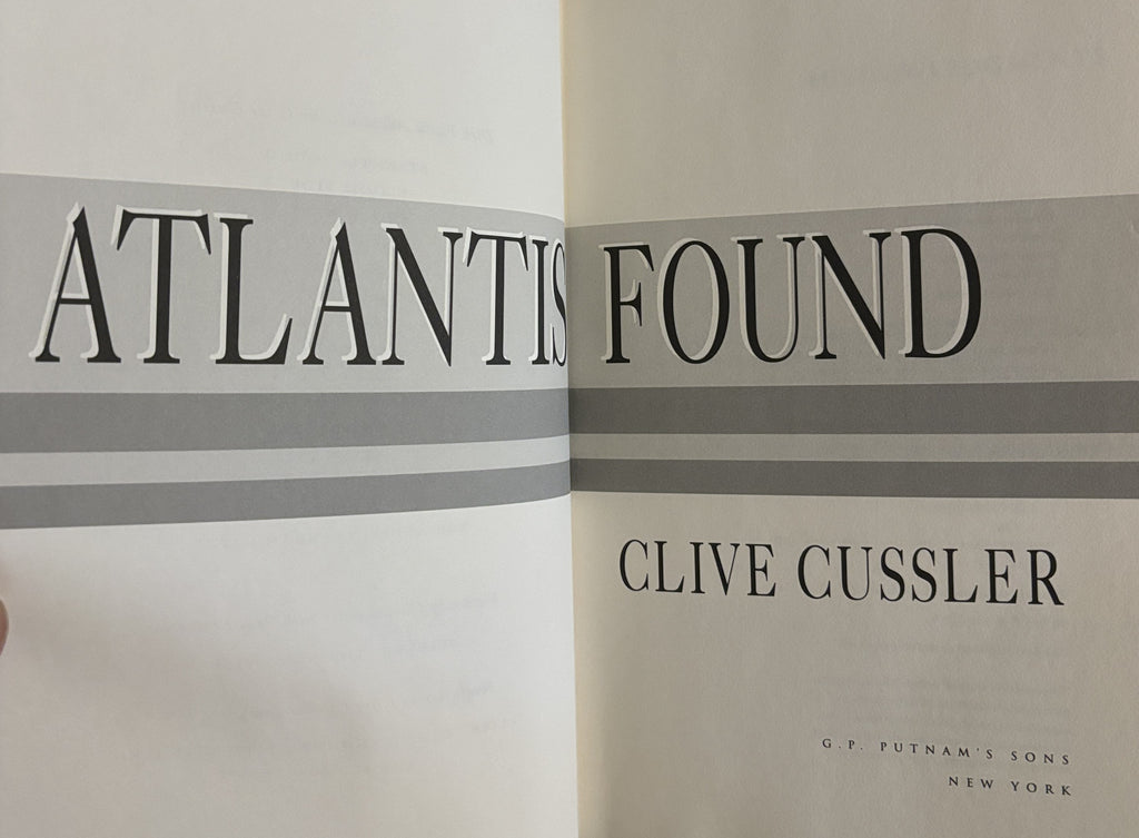 Atlantis Found - Clive Cussler - A Dirk Pitt Novel