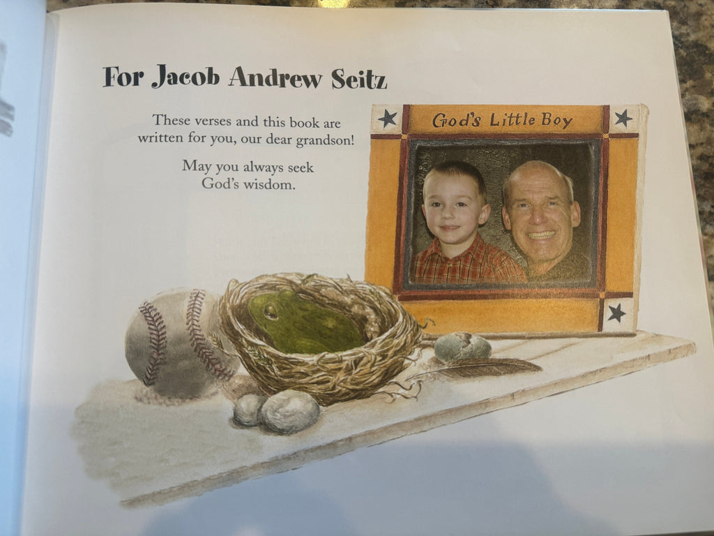 God's Wisdom for Little Boys : Character-Building Fun from Proverbs by Elizabeth Religious, Christian Gift