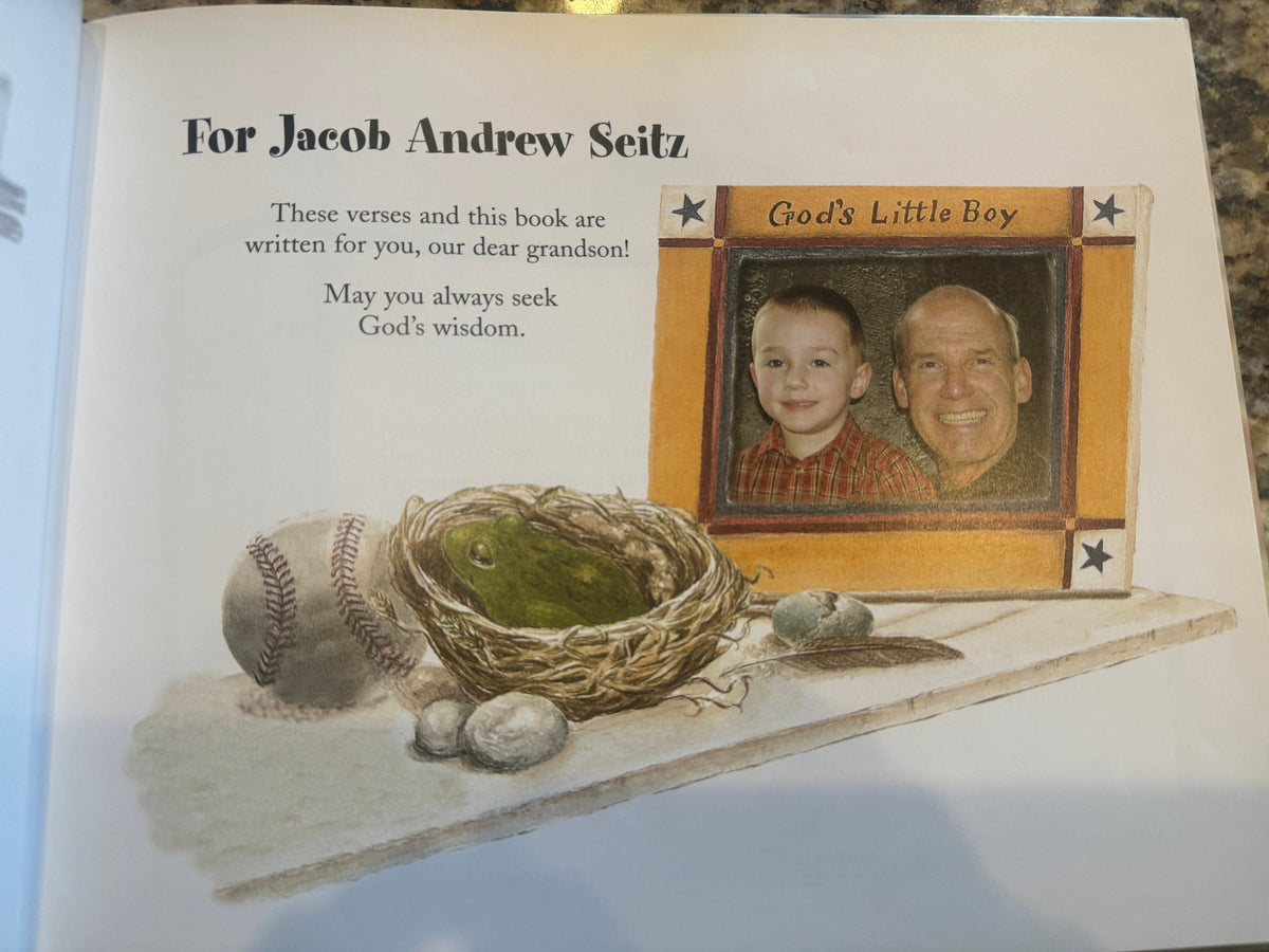 God's Wisdom for Little Boys : Character-Building Fun from Proverbs by Elizabeth Religious, Christian Gift