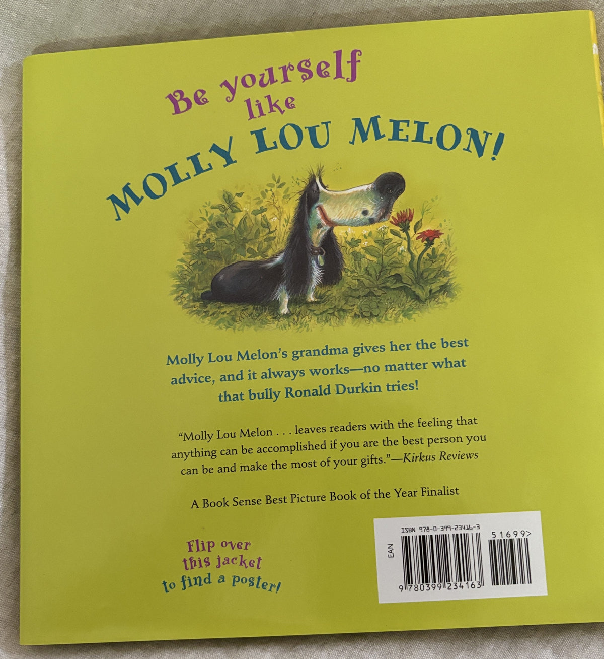 Stand Tall Molly Lou Melon Child's book