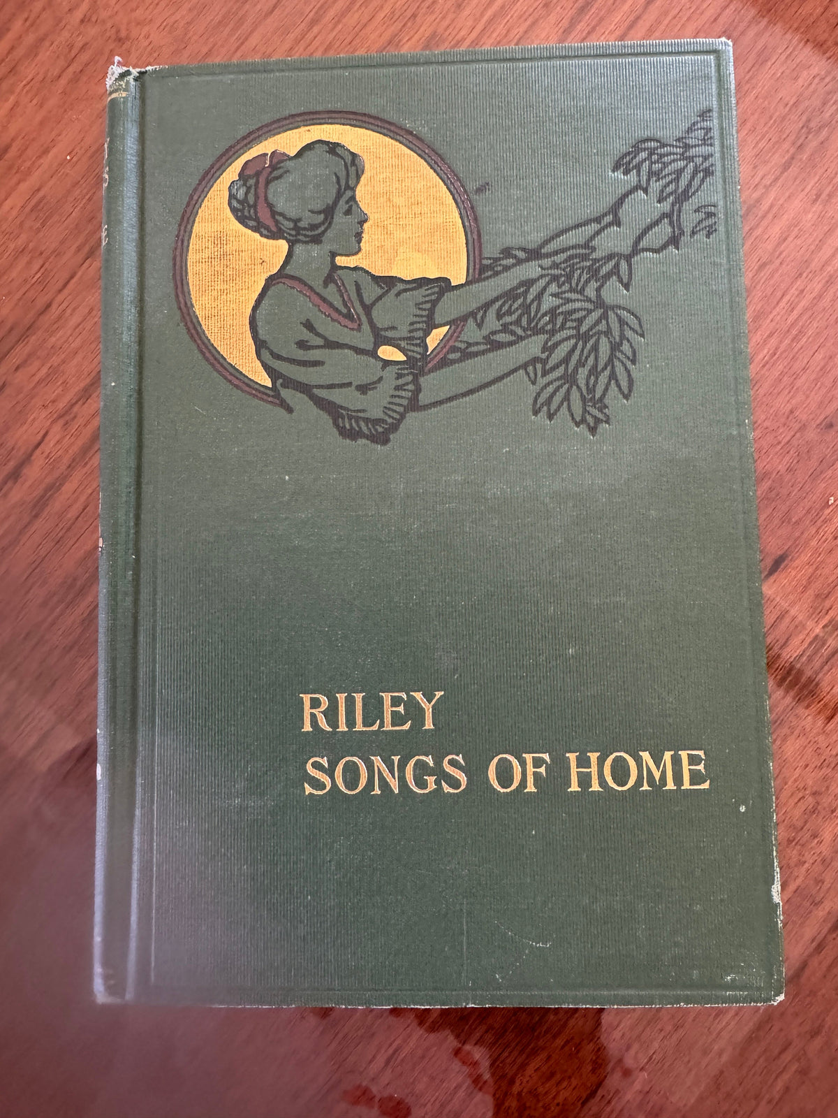 SONGS OF HOME:  Riley, James Whitcomb Published by Bobbs-Merril Co., Indianapolis (1910), 1910
