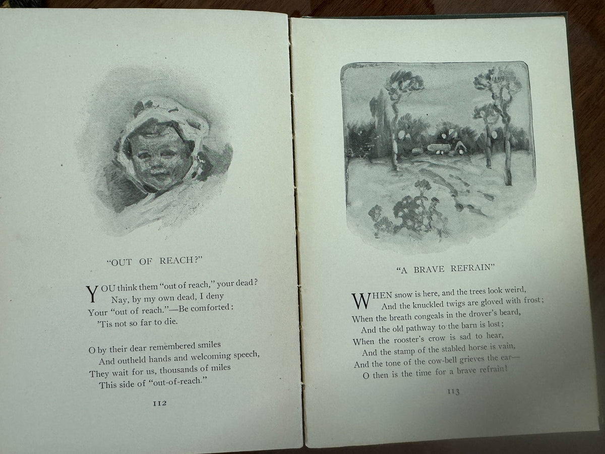 SONGS OF HOME:  Riley, James Whitcomb Published by Bobbs-Merril Co., Indianapolis (1910), 1910