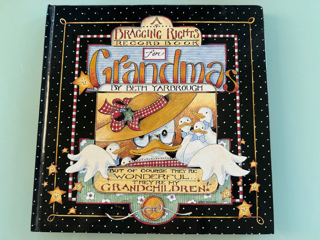 Bragging Rights, Record Book For Grandma, Beth Yarbrough, Grandchildren,