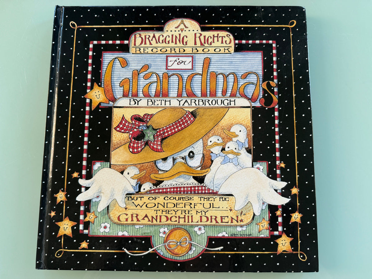 Bragging Rights, Record Book For Grandma, Beth Yarbrough, Grandchildren,