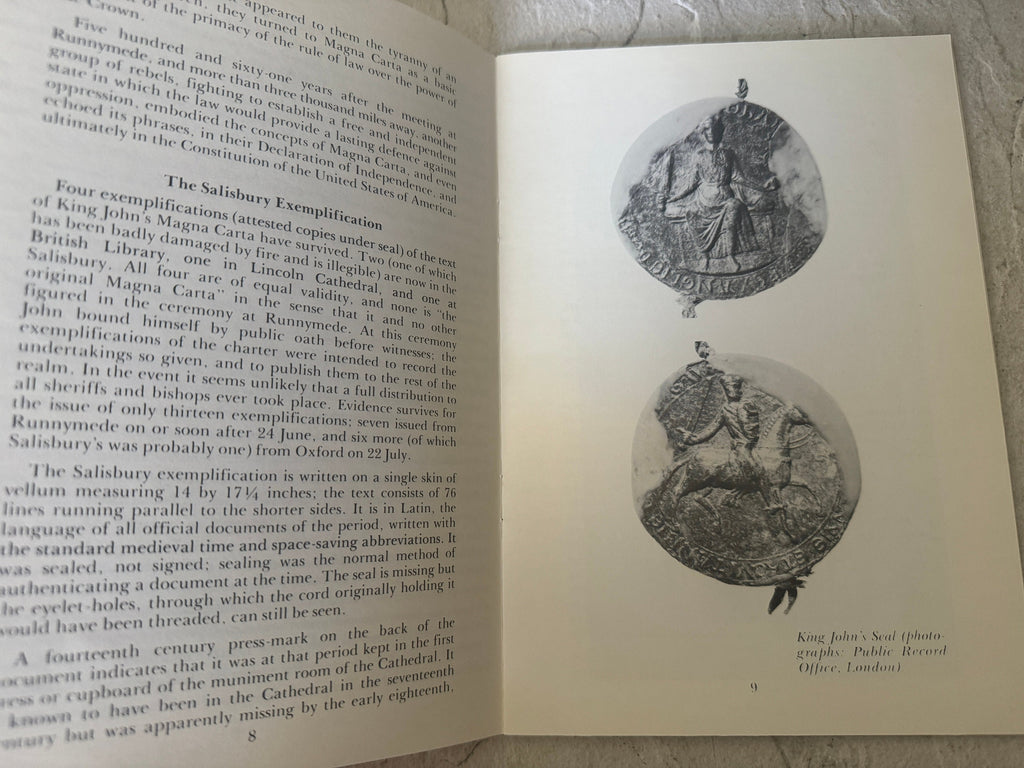 Magna Carta Stroud, Daphne I. Published by Paul Cave Publications Ltd, 1980