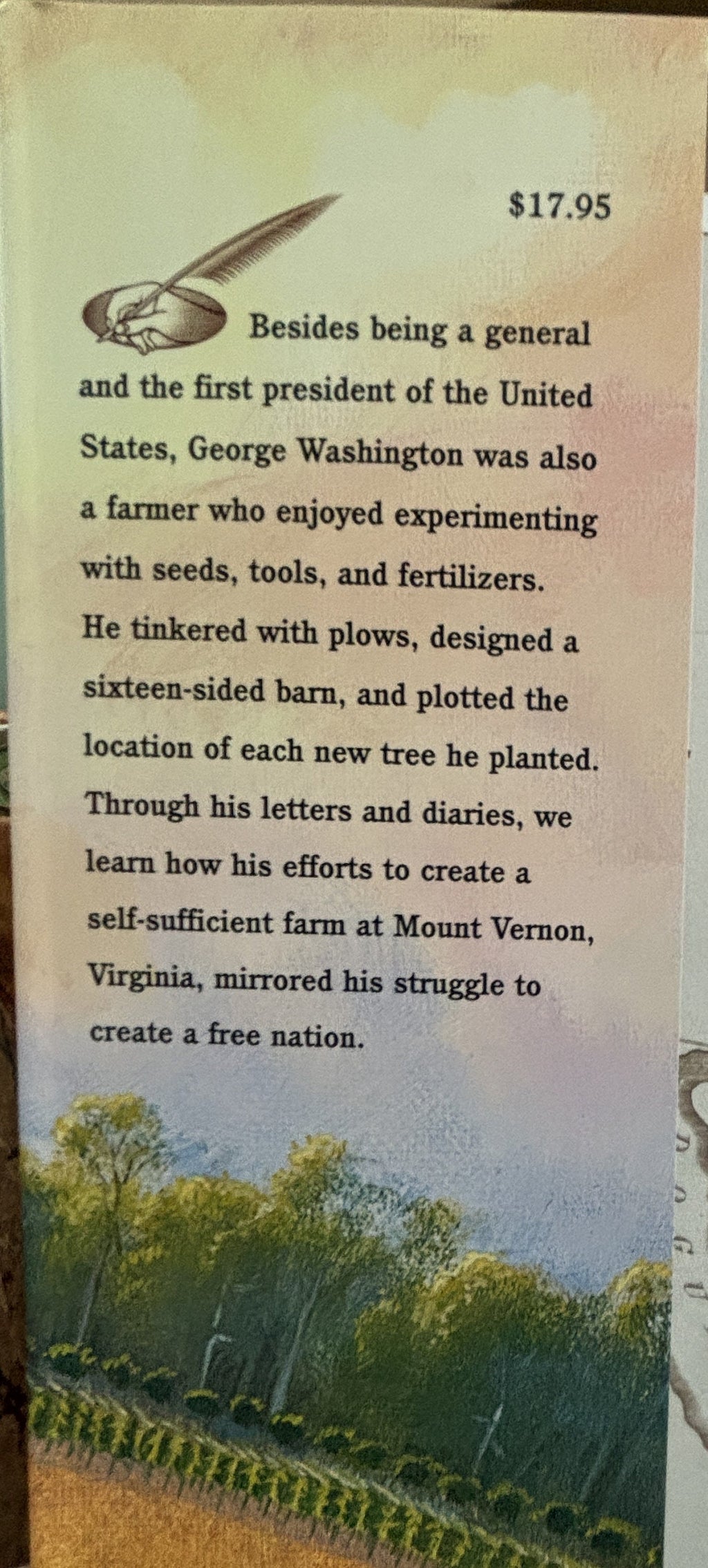 Farmer George Plants a Nation - First Edition