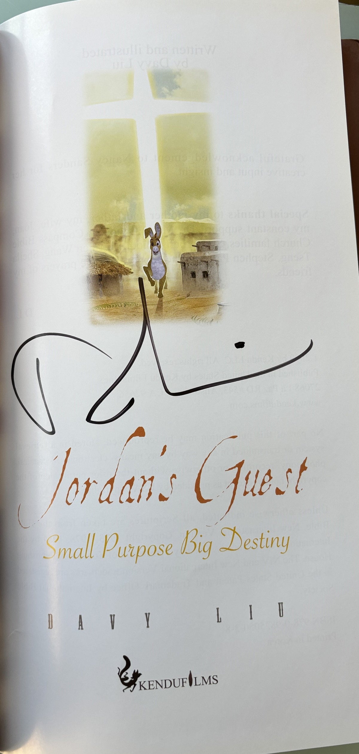 Jordan's Guest - Small Purpose Big Destiny