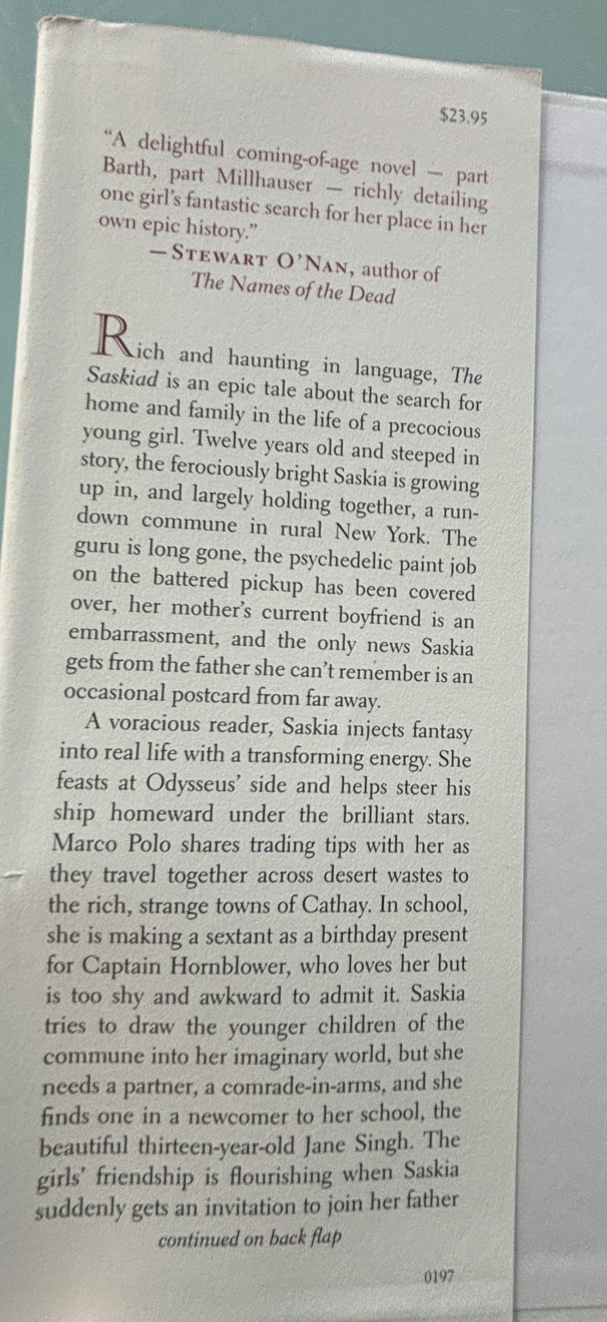The Saskiad by Brian Hall  -  1997