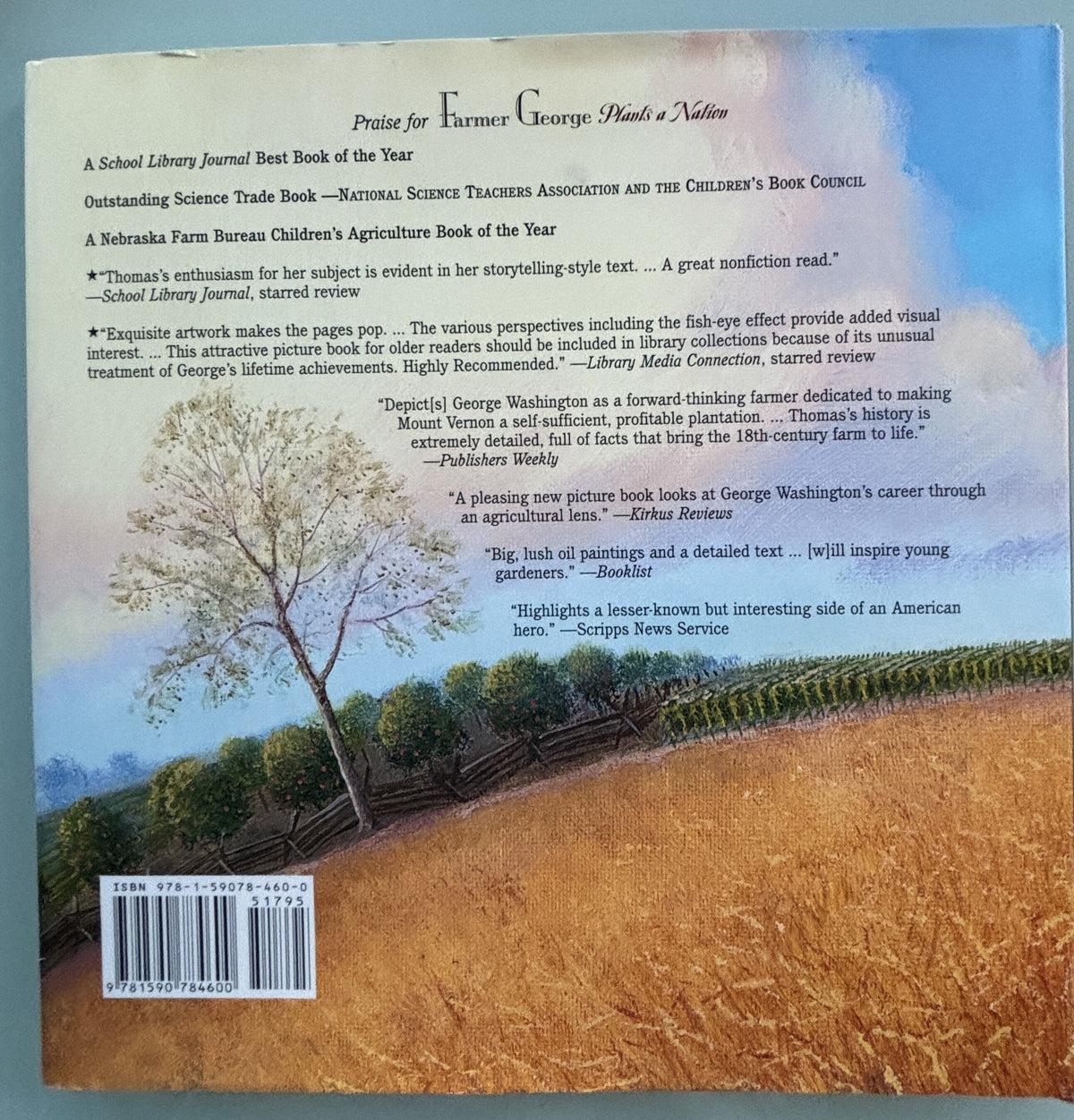 Farmer George Plants a Nation - First Edition