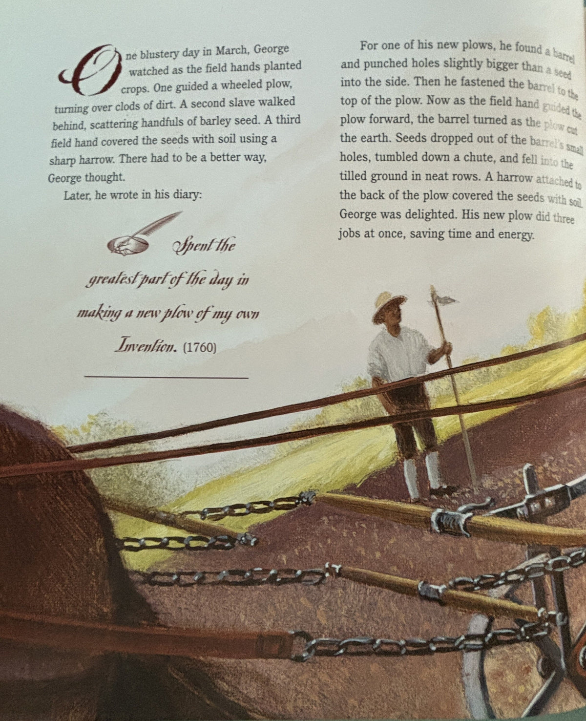 Farmer George Plants a Nation - First Edition