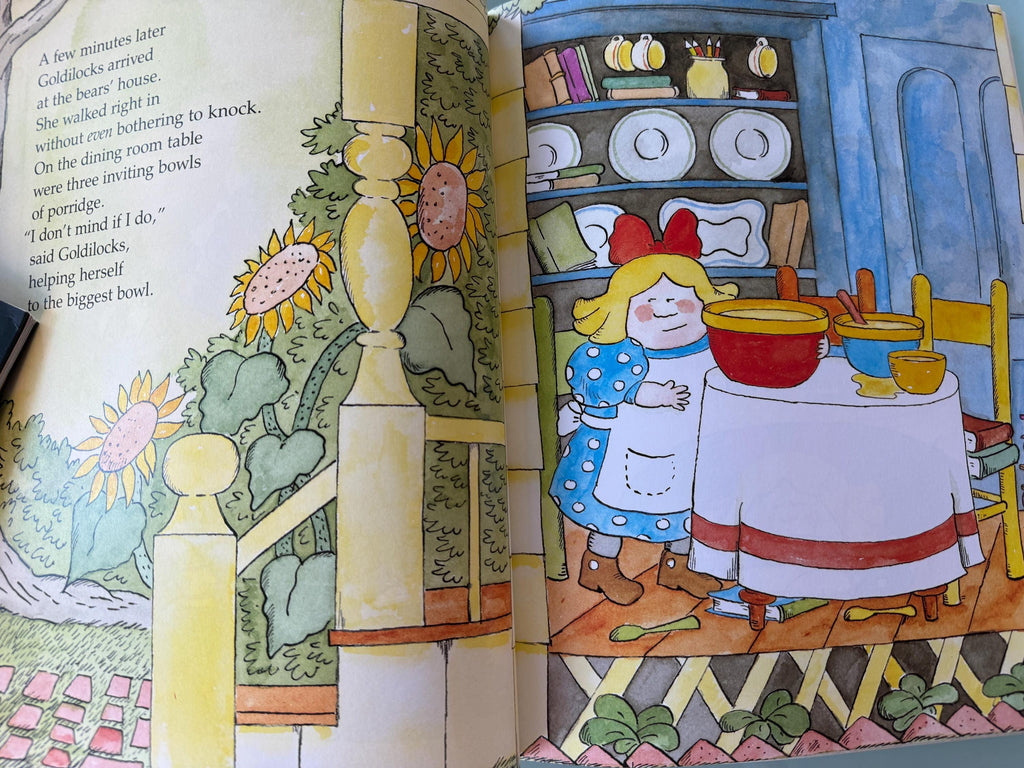 Goldilocks and the three Bears Marshall Softcover Book Lightweight Book For Travel