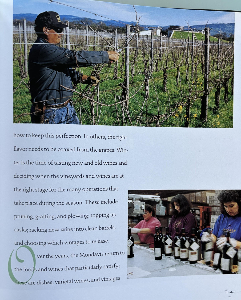 Seasons of the Vineyard from Robert Mondavi Winery 1996
