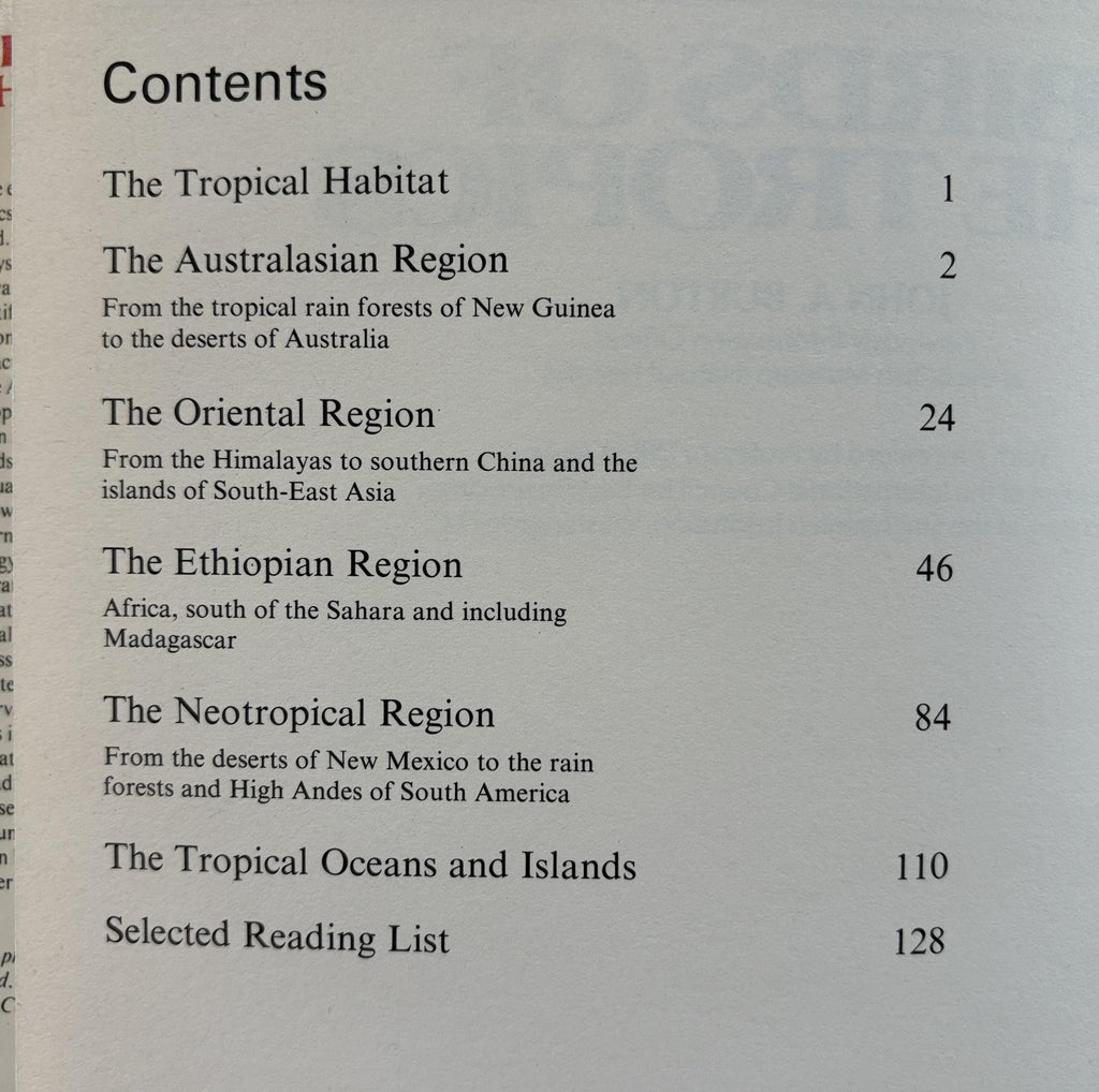 Birds of the Topics by John Al Buron 1973