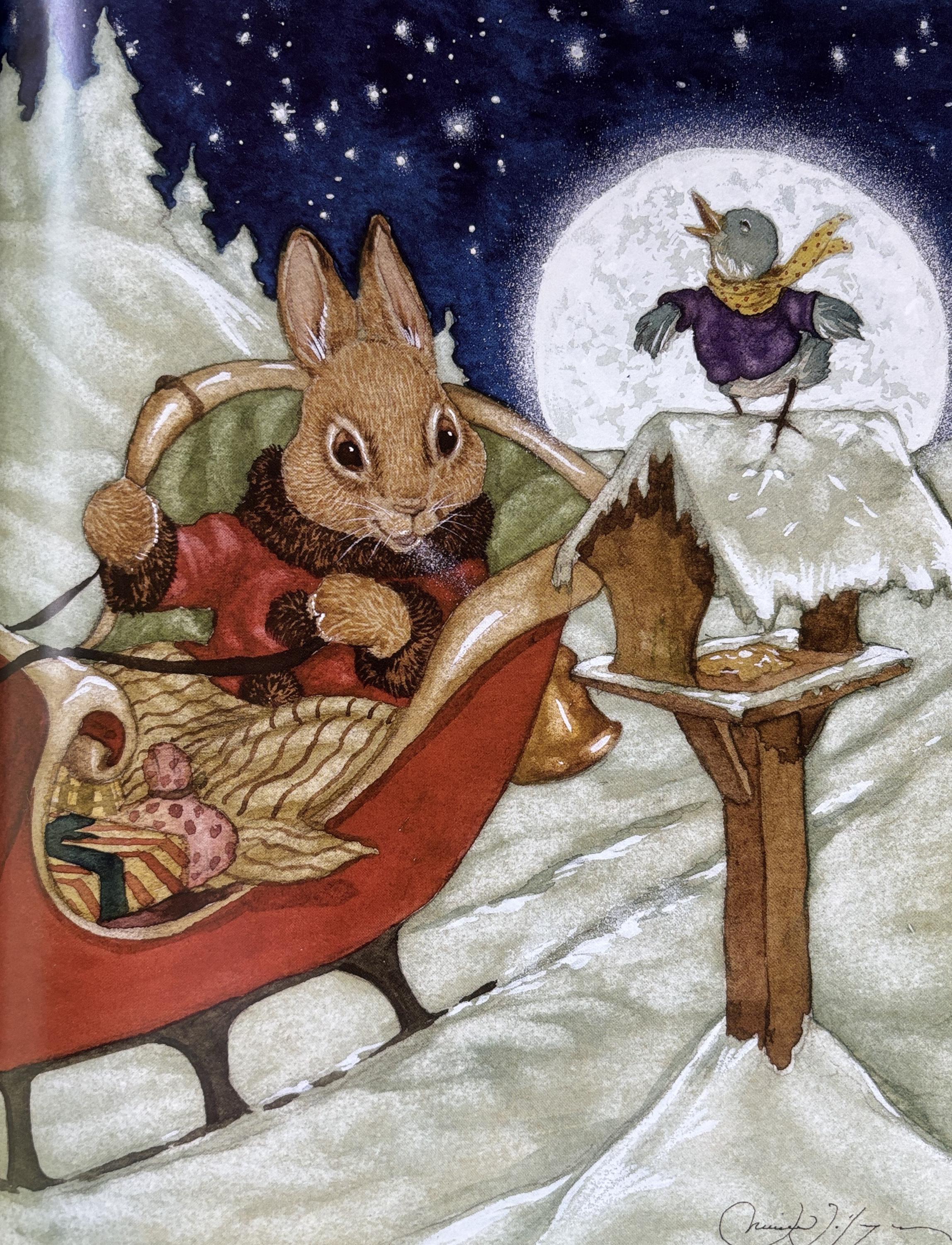 Treasury of Christas Carols by Michael Hague