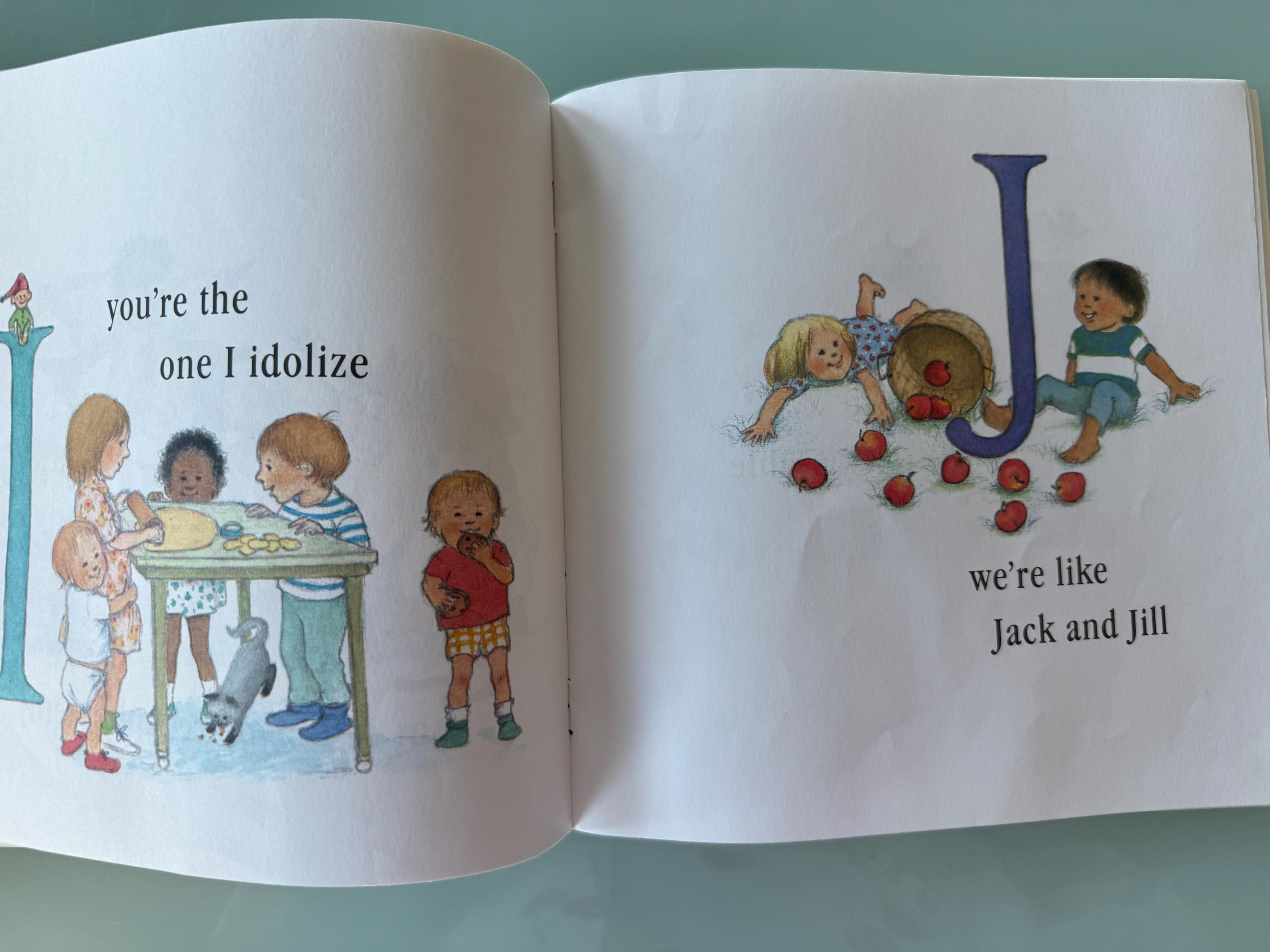 You're Adorable Children's Book, Martha Alexander ABC Songbook