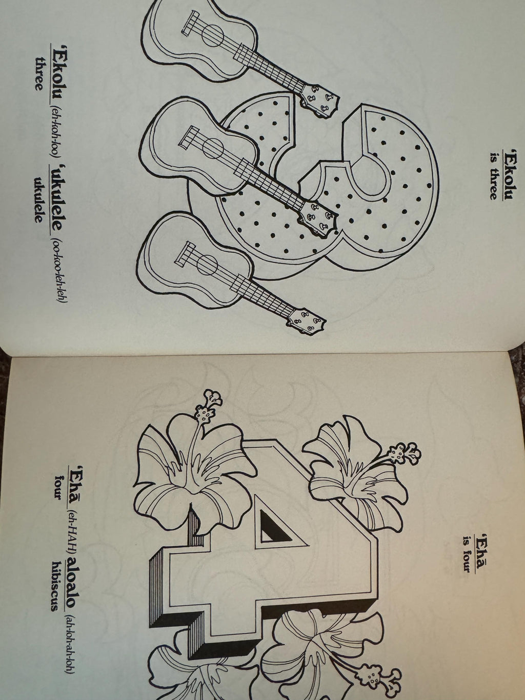 LET'S LEARN to Count in  HAWAIIAN By Keiki Chang Kawai'ae'a Color & Activity Book
