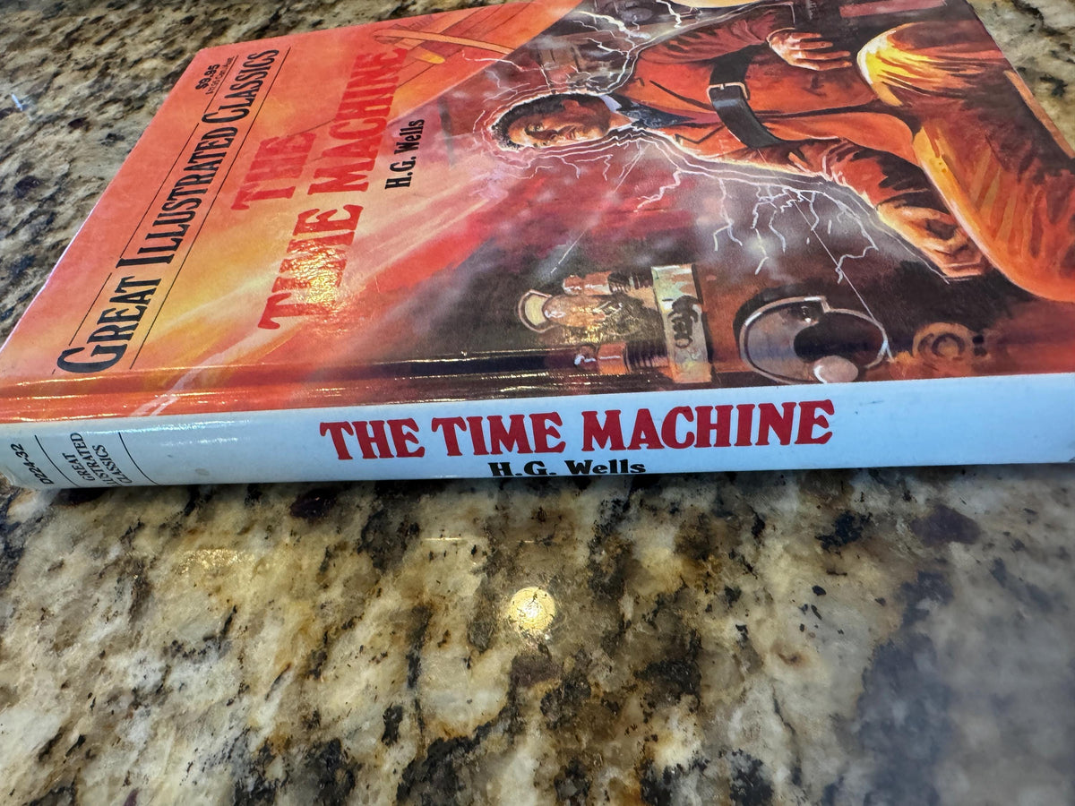 The Time Machine H.G. Wells Illustrated Classics 1992 Hardcover