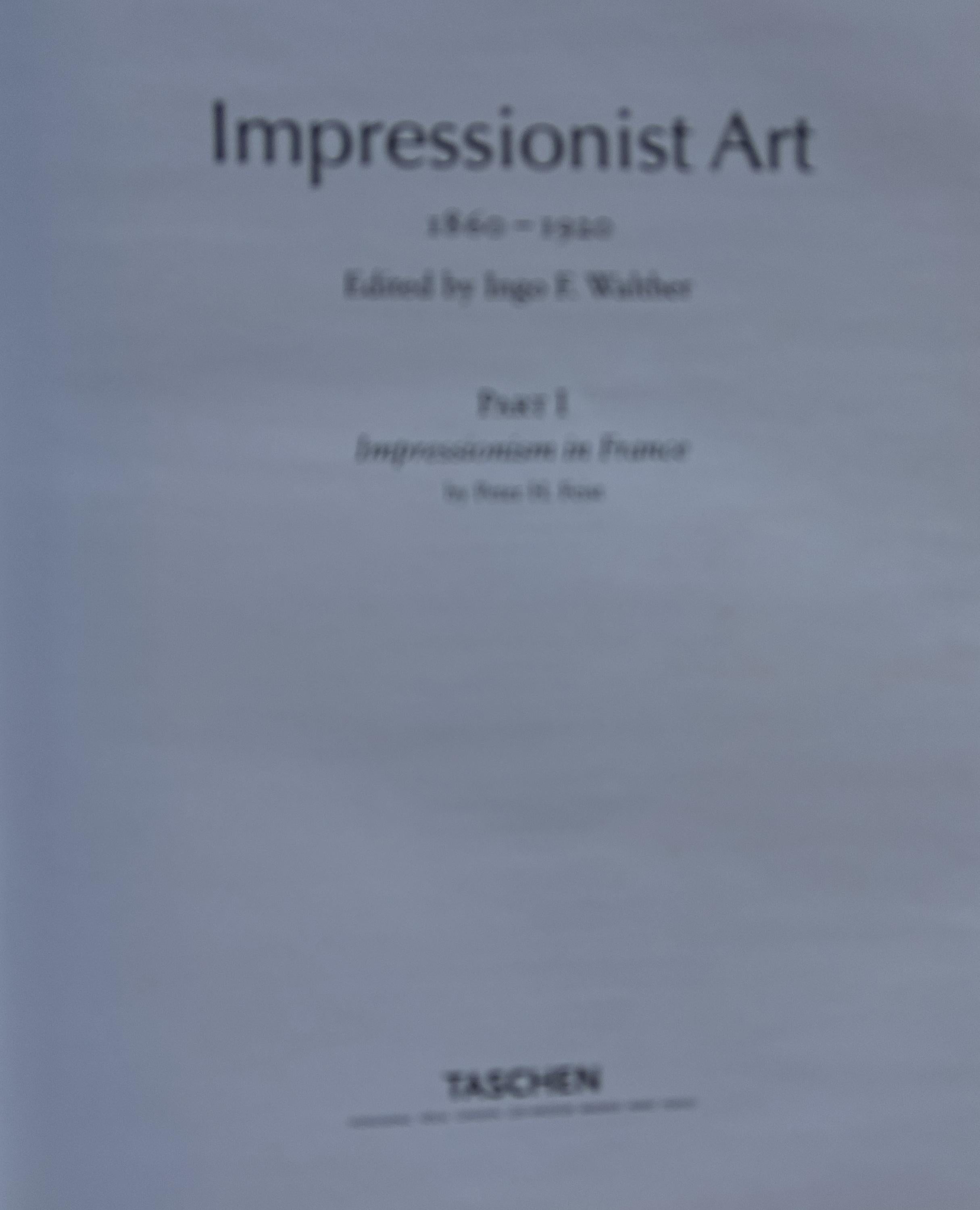 Impressionism Art Hardcover Book, 18th Century