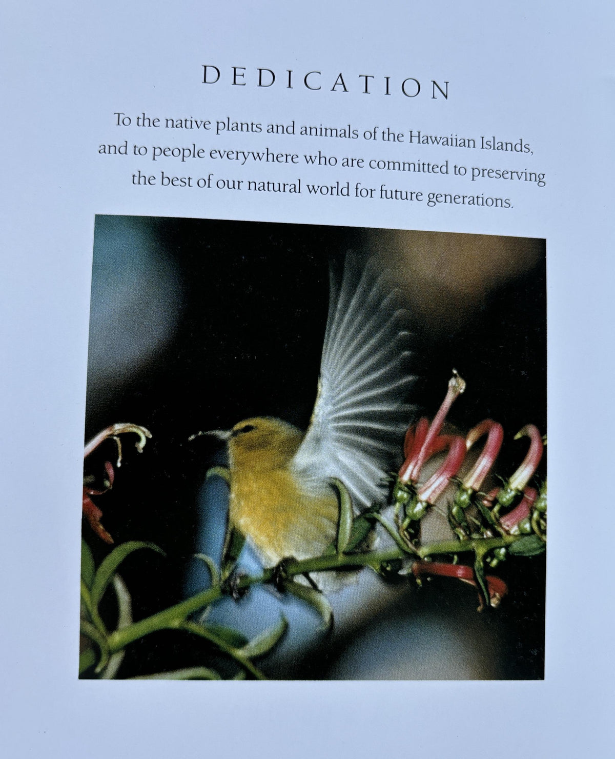 Hawaii The Islands of Life (The Nature Conservancy) 1988