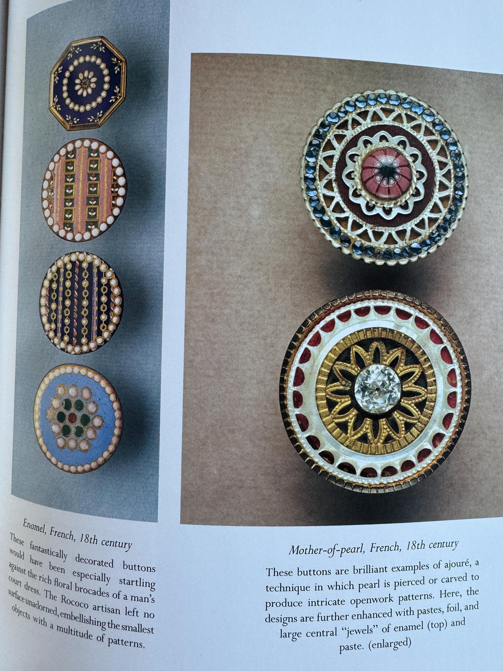 Buttons by Epstein & Safro, 1991 Paperback, Collecting Fashion History