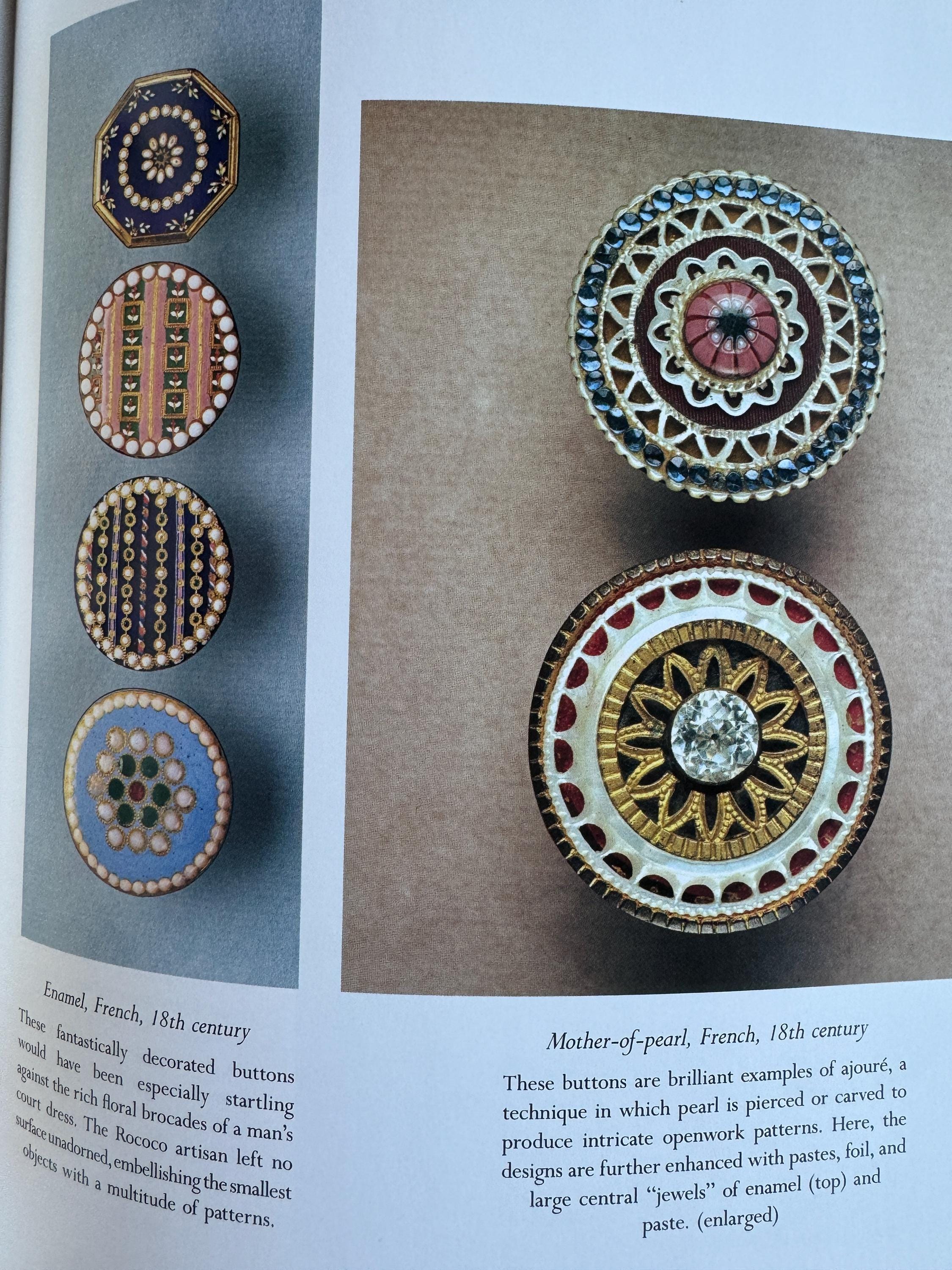Buttons by Epstein & Safro, 1991 Paperback, Collecting Fashion History