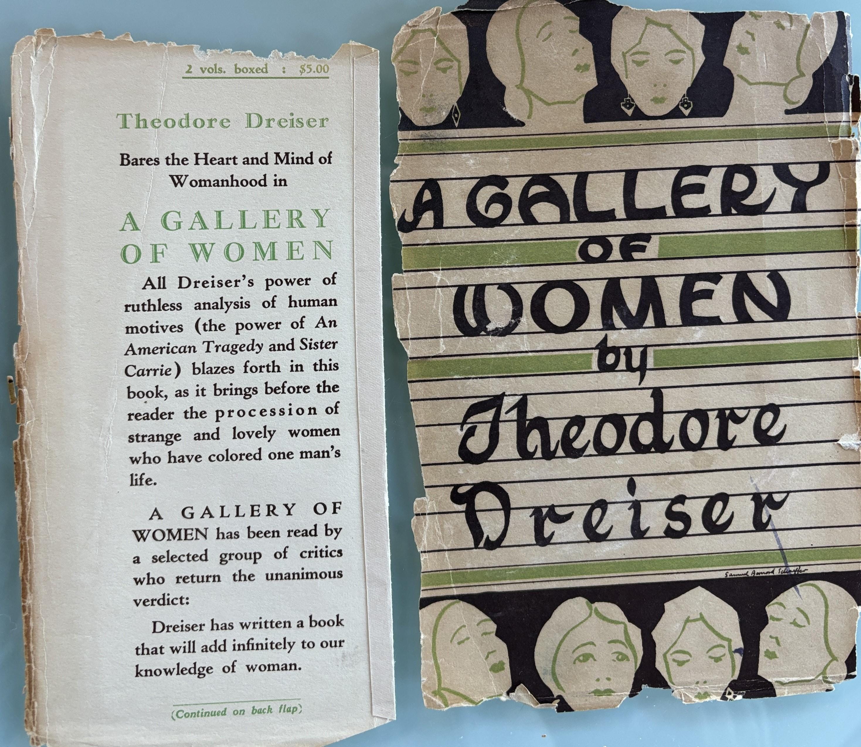 A Gallery of Women - Volume 1 only First Edition 1929