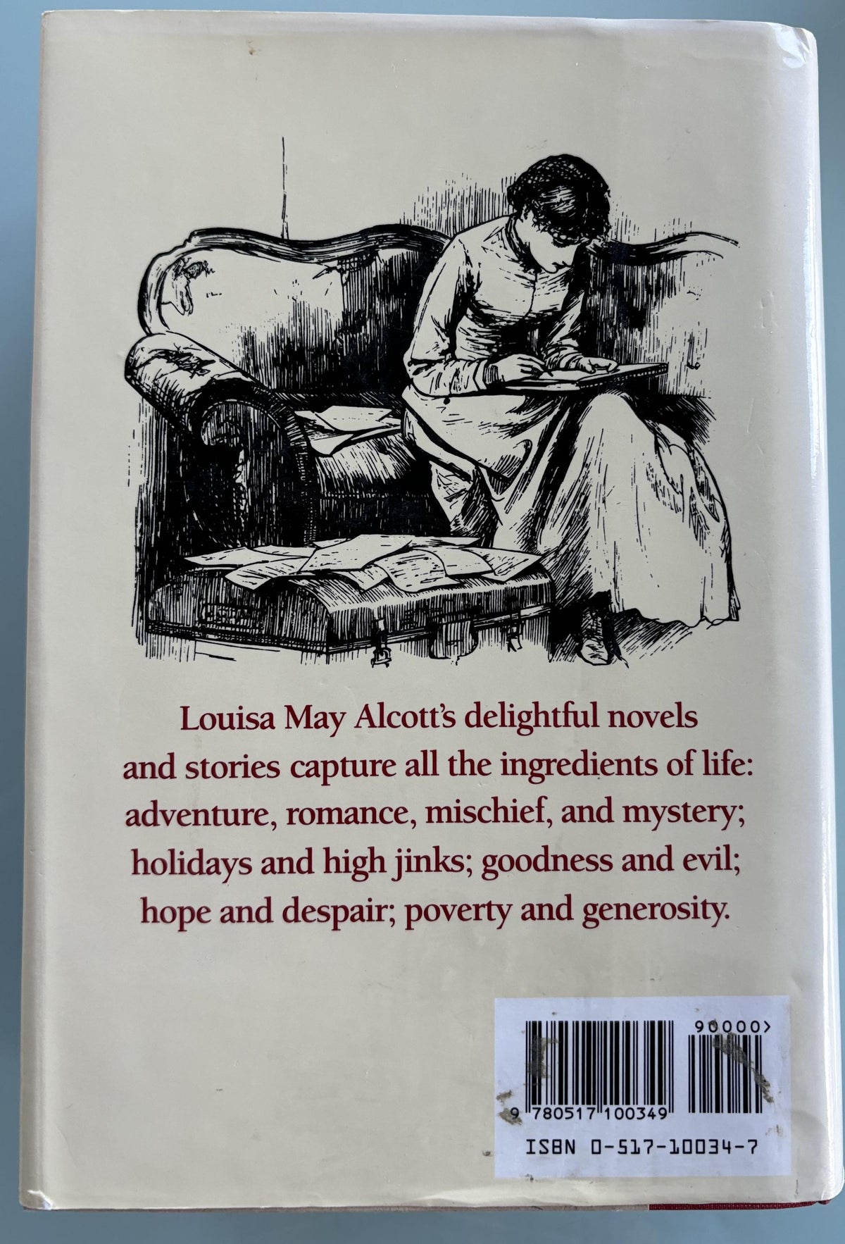 Louisa May Alcott Short Stories, Illustrated Hardcover