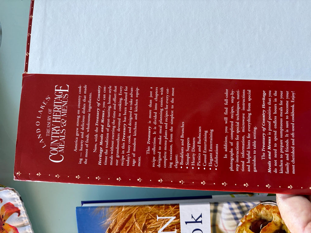 Treasury of Country Heritage Meals & Menus