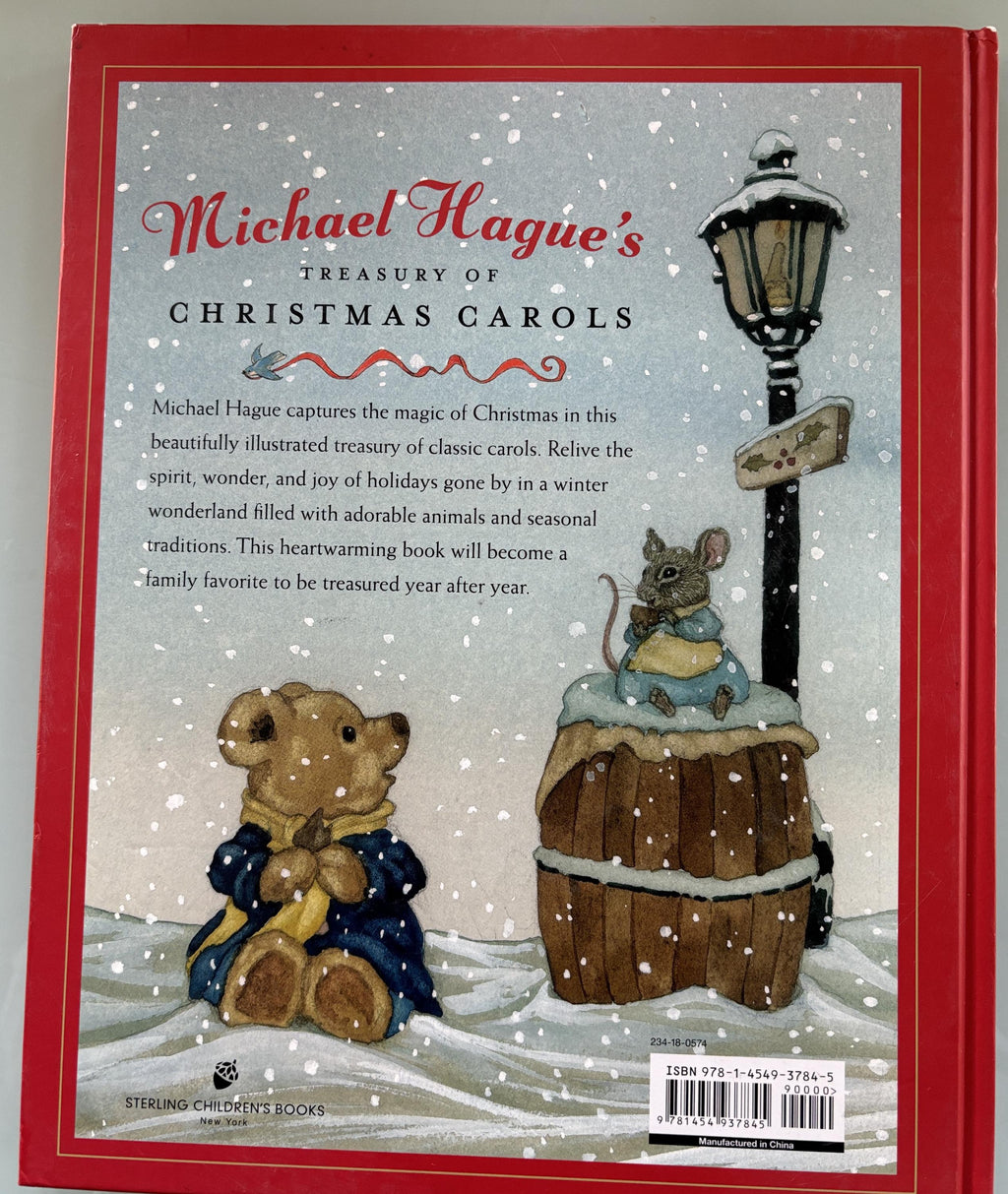 Treasury of Christas Carols by Michael Hague