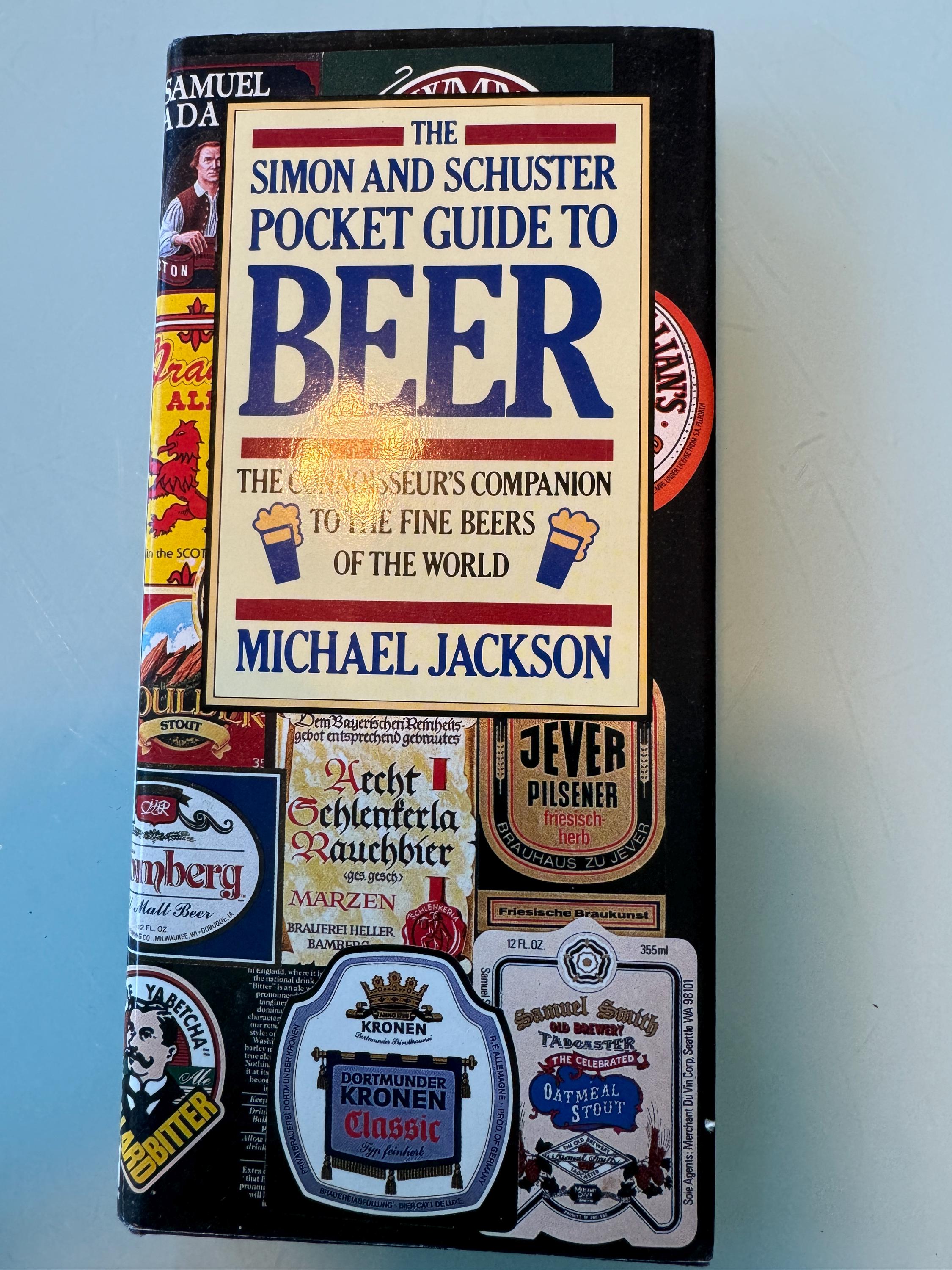 Simon Schuster Pocket Guide to Beer By Michael Jackson