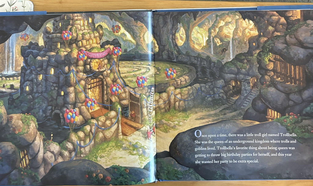 Trollbella Throws a Party - (The Land of Stories) - First Edition