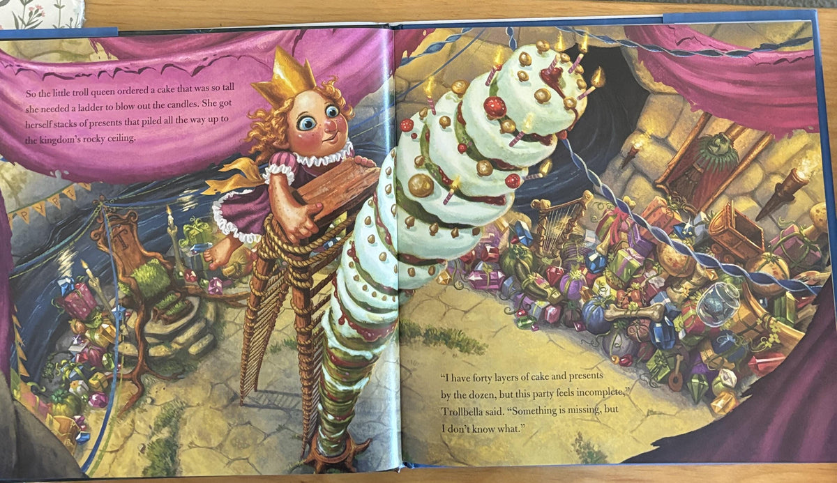 Trollbella Throws a Party - (The Land of Stories) - First Edition